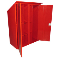 Шкаф для пожарного поста двустворчатый