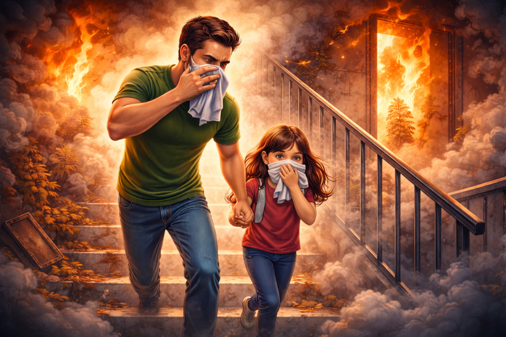 Действия при пожаре: план и правила действий при пожаре