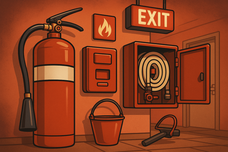 Пожарная безопасность зданий и помещений организации: подробное руководство для руководителей и специалистов