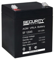 Security Force SF 12045 (12В 4,5Ач) 90х70х101 мм Аккумуляторная батарея Security Force SF 12045 (12В 4,5Ач) 90х70х101 мм Аккумуляторная батарея
