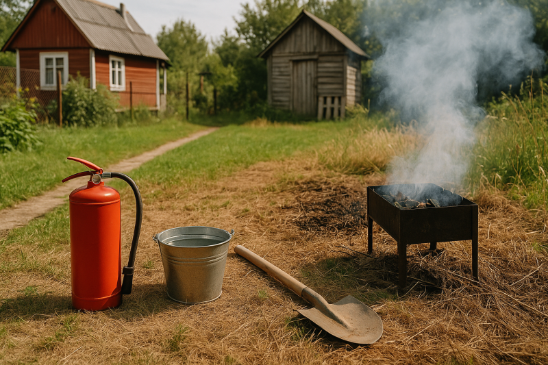 Пожарная безопасность на дачных и садовых участках: полный гид по требованиям, рискам и правильному поведению