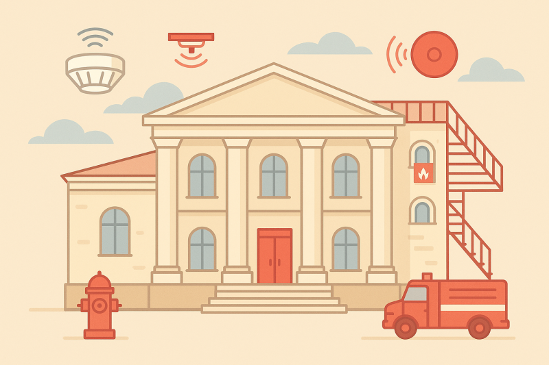 Пожарная безопасность объектов культурного наследия: современные требования и практические решения