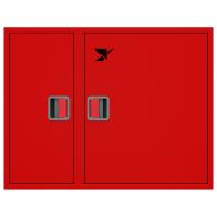 ШП-К-О-Пульс-315 НЗК ЕВРО правый шкаф пожарный с евроручкой (навесной, закрытый, красный)