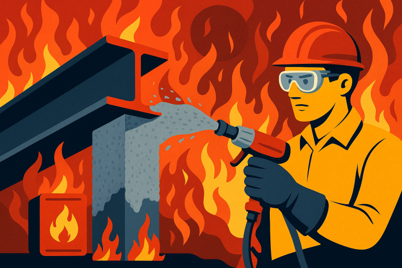 Огнезащитная обработка: назначение, требования и технологии нанесения