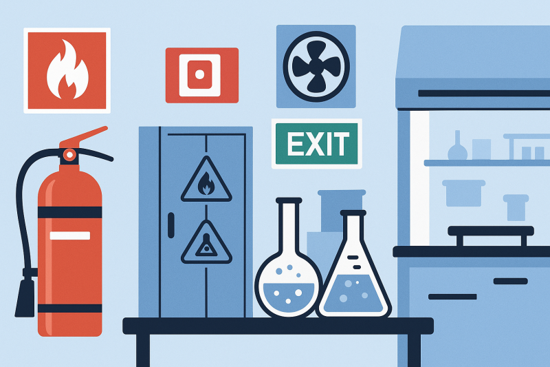 Пожарная безопасность в лаборатории: инструкции, требования и меры защиты