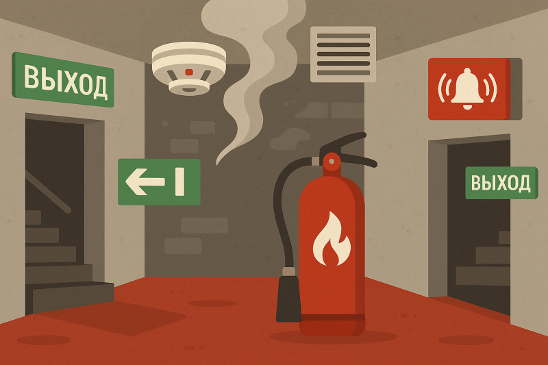 Пожарная безопасность подвалов: требования и правила эксплуатации