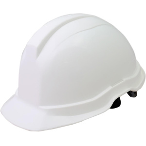 Каска защитная белая