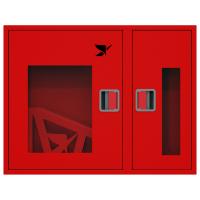 ШП-К-О-Пульс-315 НОК ЕВРО левый шкаф пожарный с евроручкой (навесной, открытый, красный)