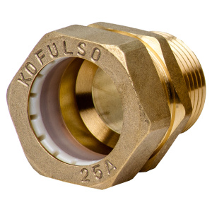 Муфта (соединитель) Kofulso труба - наружная резьба (папа) BC25