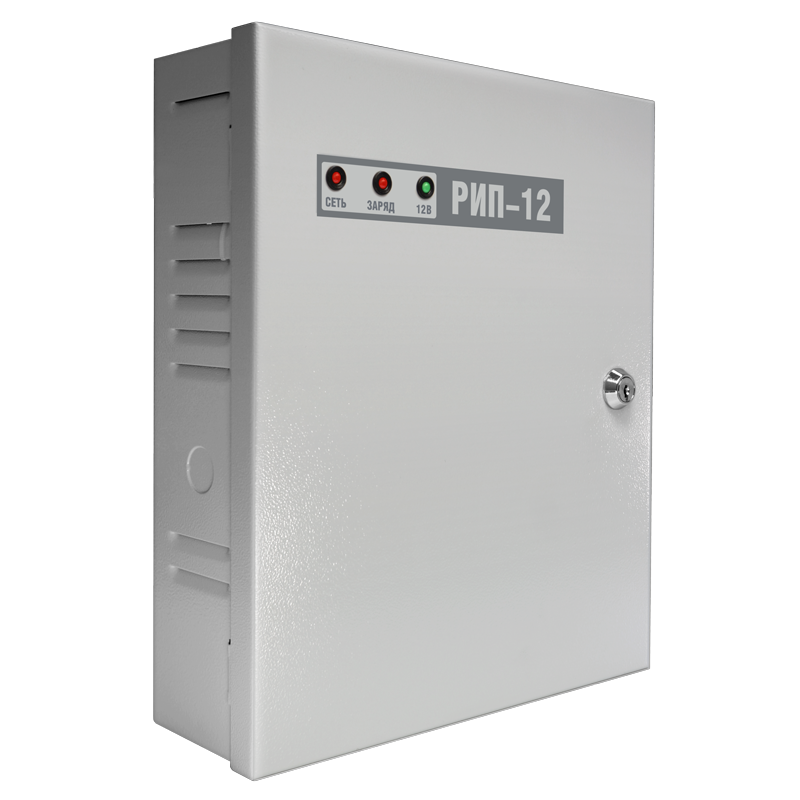 РИП-12-2/7М1-Р исп.12 12В, 2А (10 мин - 3А), 7Ач источник питания с микропроц.