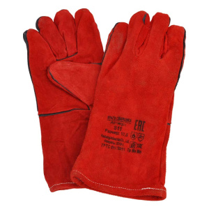 Краги сварщика ТРЕК Стандарт, спилковые