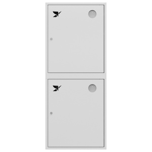 ШП-К-Пульс-320-21 НЗБ правый шкаф пожарный с почтовыми замками (навесной, закрытый, белый)