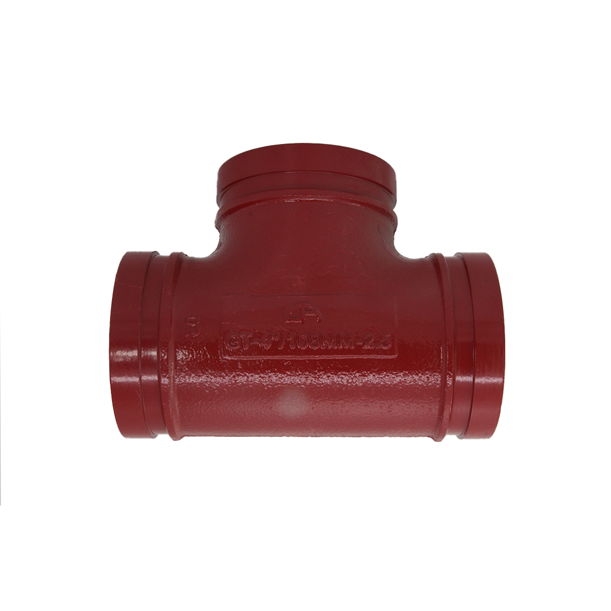 Тройник равносторонний 4" (108,0 мм.) DINANSI