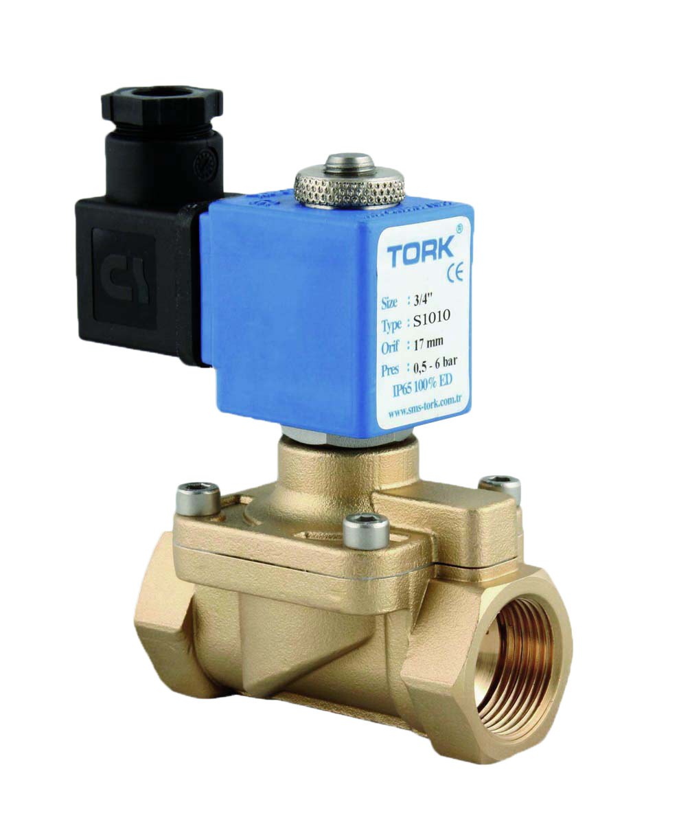 TORK S1010 (T-GP) Ду25 220В клапан соленоидный отсечной