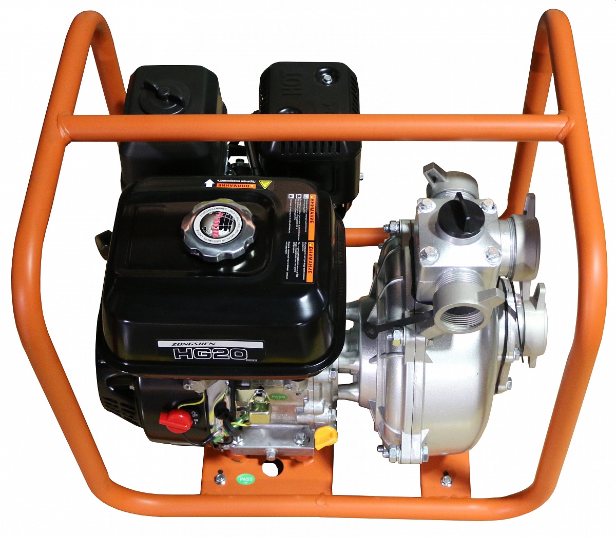 Мотопомпа бензиновая ZONGSHEN HG 20