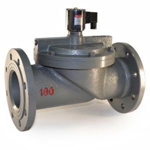 SMART HF65025 DN100 Flange с катушкой 24В клапан электромагнитный (соленоидный) нормально-закрытый фланцевый