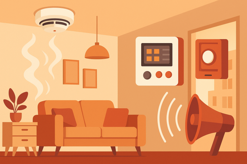 Пожарная сигнализация в квартире: рекомендации экспертов Магазина 01