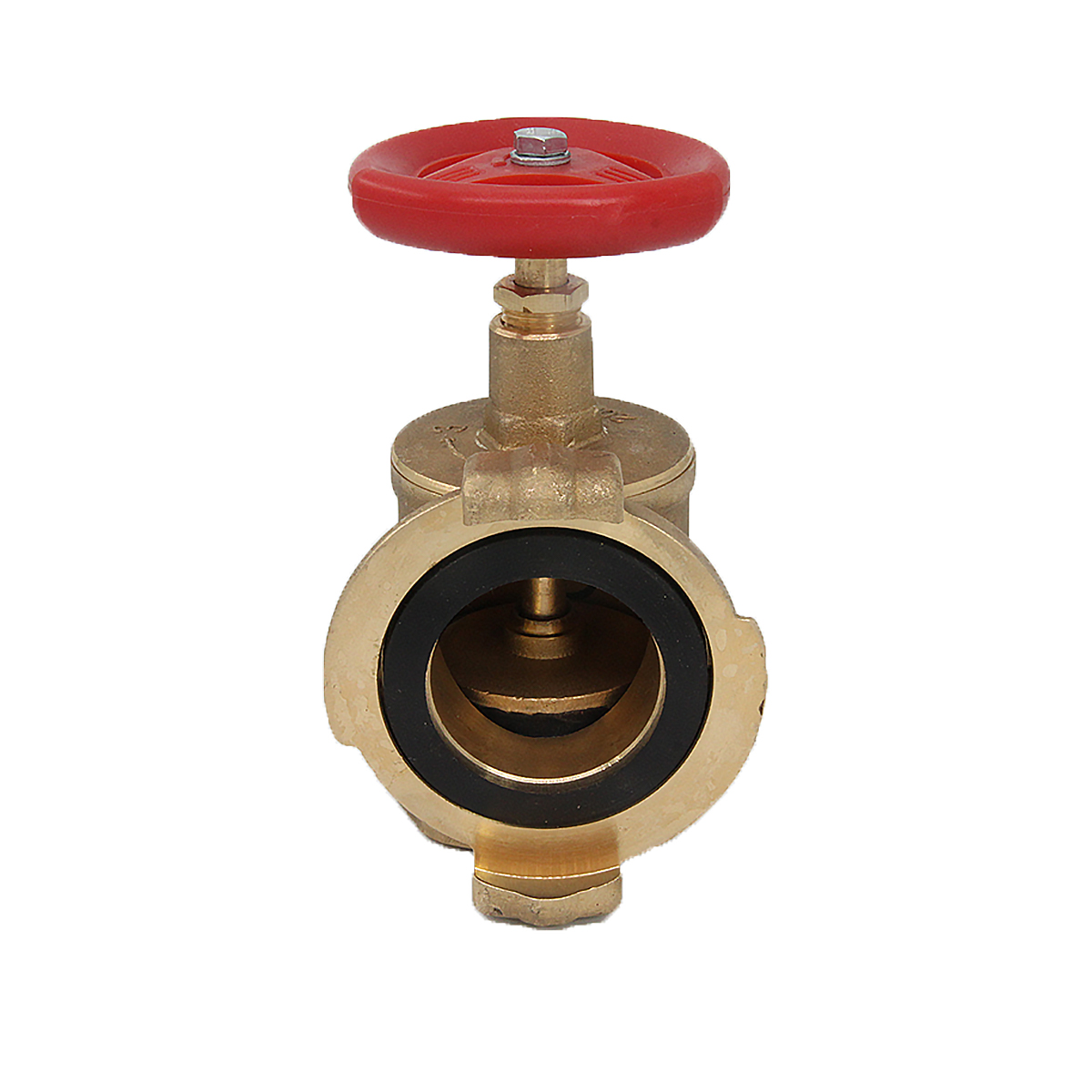 КПАЛ 50 угловой 90° с соединительной головкой 50 мм Клапан пожарный латунный