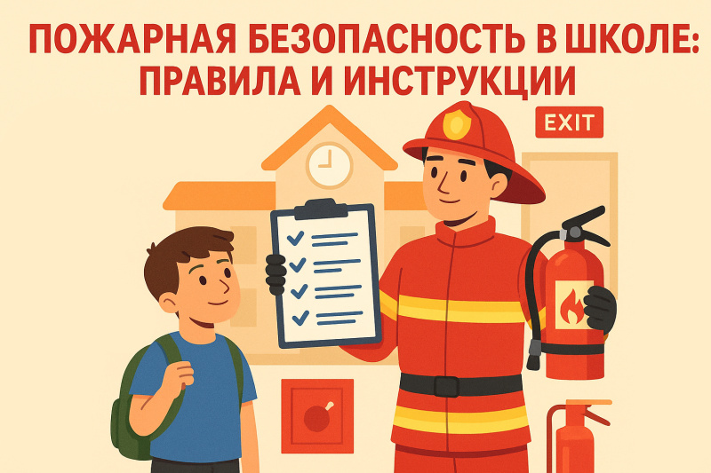 Пожарная безопасность в школе: правила и инструкции