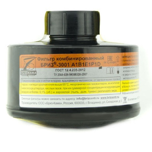 Бриз-3001 A1B1E1P1D фильтр противогазовый