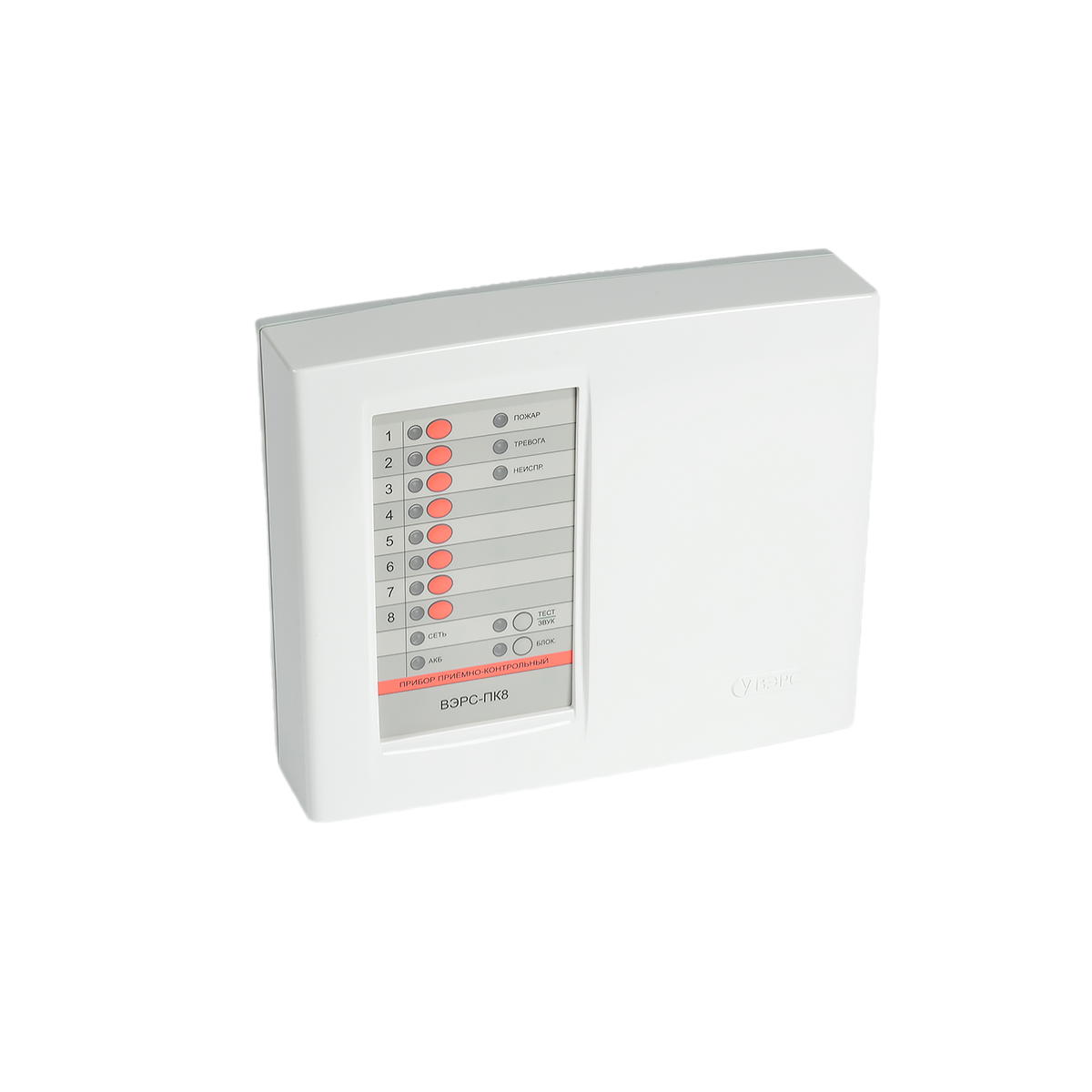 ВЭРС-ПК 8П версия 3.2 прибор приемно-контрольный