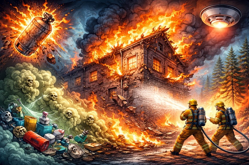 Поражающие факторы пожара: виды, влияние на человека и способы защиты