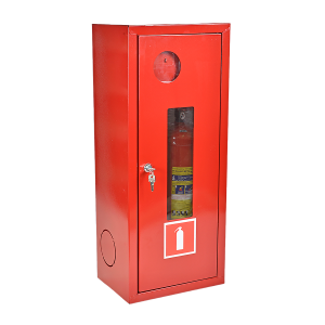 ШПО-103 НОК ПУЛЬС левый шкаф для огнетушителя (навесной, открытый, красный)