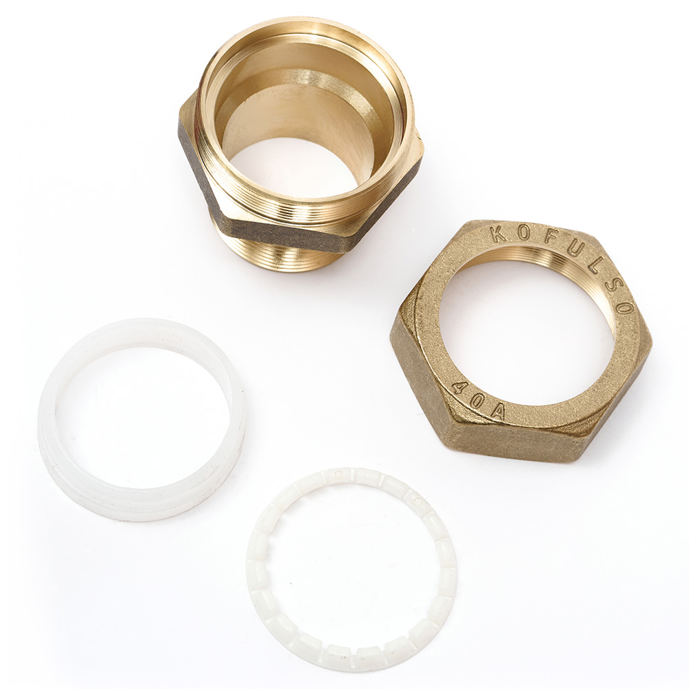 BC40 40х1 1/2 фитинг (муфта) труба - наружная резьба (папа) Kofulso
