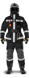 БОП тип У вид Т, категория 1-а, модель БОП-2 (муж.104-108, 182/188, серый) боевая одежда пожарного