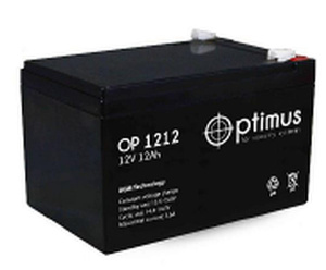 Optimus OP 1212 (12В 12Ач) 151х98х101 мм Аккумуляторная батарея