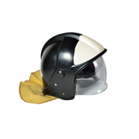 ШКПС (шлем-каска пожарного спасателя) с пелериной (черная) ШКПС (шлем-каска пожарного спасателя) с пелериной (черная)