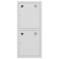 ШП-К-О-Пульс-320 ВЗБ правый шкаф пожарный с почтовым замком (встроенный, закрытый, белый)