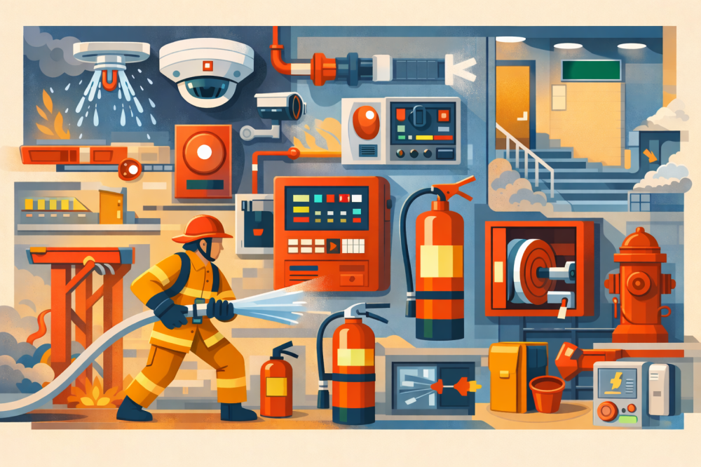 Система противопожарной защиты: что это такое и из чего она состоит
