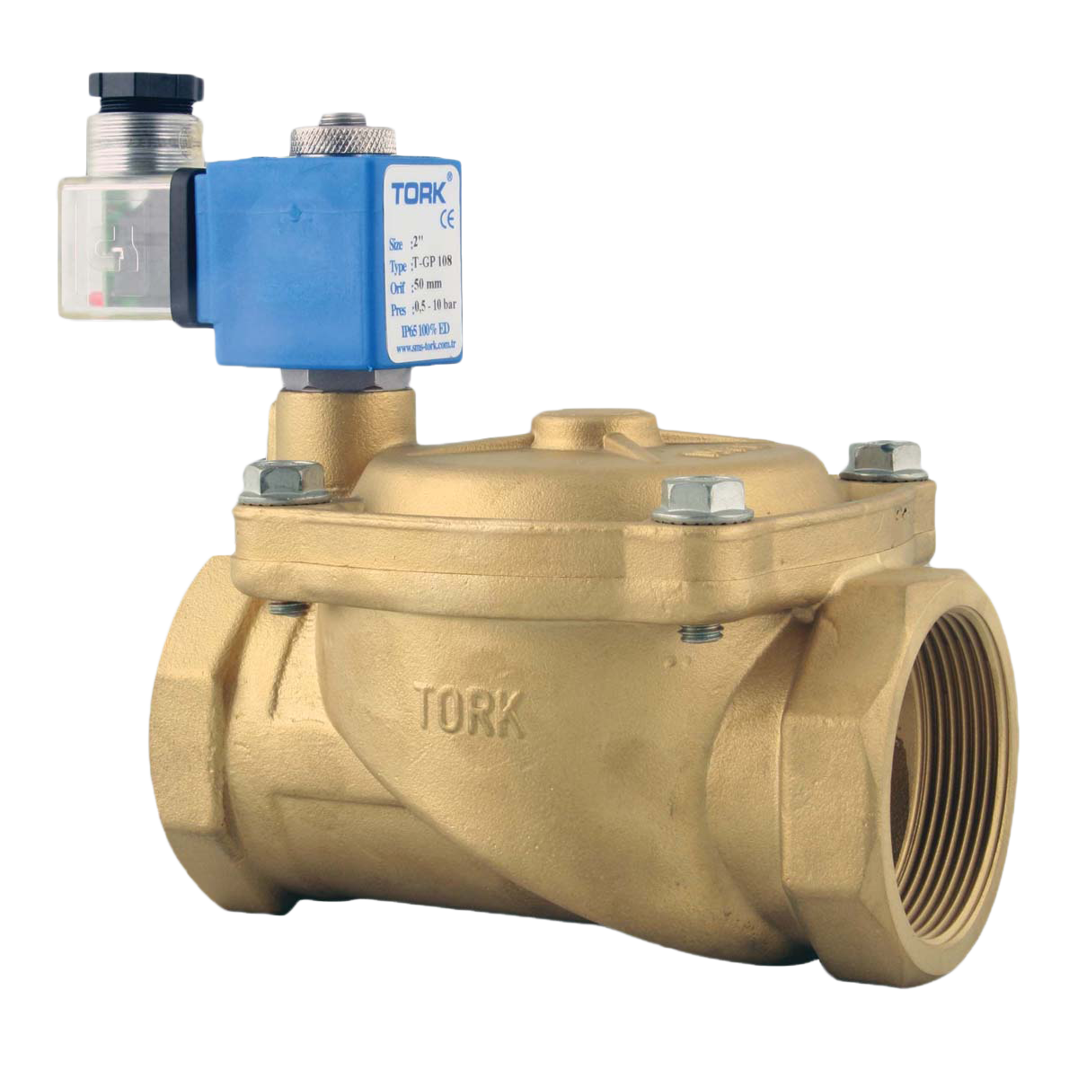 TORK S1010 (T-GP) Ду80 220 клапан соленоидный отсечной