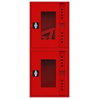 ШП-К-О-Пульс-320 НОК/ВОК (У) универсальный шкаф пожарный с ручкой-замком (открытый, красный)