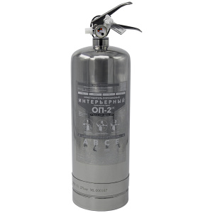 ОП-2(з)-ABCE нержавеющая сталь Бонус-Вита огнетушитель порошковый интерьерный (сувенирная серия)