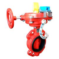 Machaon BFV-02/W FM Ду-200 затвор дисковый с редуктором-рулем клеймо Machaon BFV-02/W FM Ду-200 затвор дисковый с редуктором-рулем клеймо