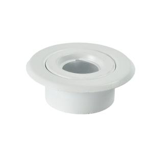 Цоколь фасонный для оросителей 1/2" белый (металл)