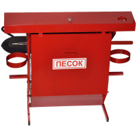 Стенд металлический закрытый Комби (с комплектующими)