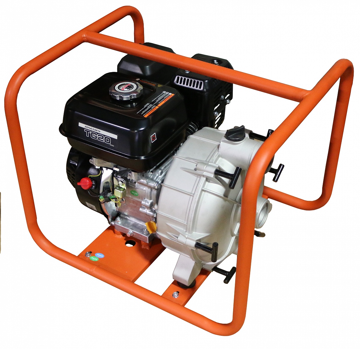 Мотопомпа бензиновая для грязной воды ZONGSHEN TG 20