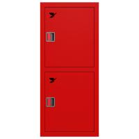 ШП-К-О-Пульс-320 ВЗК ЕВРО шкаф пожарный правый с евроручкой (встроенный, закрытый, красный)