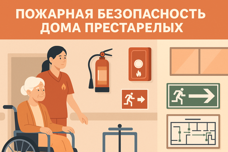 Пожарная безопасность дома престарелых: нормы, требования и практические решения