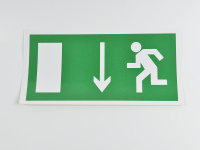 Знак E10 Указатель двери (левосторонний), 300х150