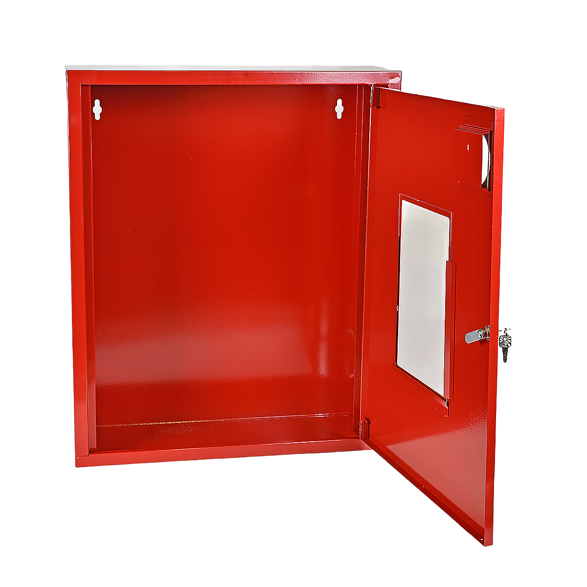 ШПО-113 НОК ПУЛЬС левый шкаф для огнетушителя (навесной, открытый, красный)