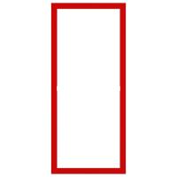 Рамка для ШП-К-О-Пульс-320 (У), ШП-К-Пульс-320-21 (У) красная