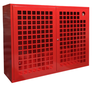 Щит пожарный металлический закрытого типа, дверь-сетка (без комплектующих)