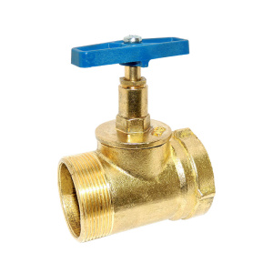 КПЛП 50-1 прямоточный (муфта-цапка) (исп.01) клапан пожарный латунный