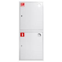 ШП-К-О-320 НЗБ (ШПКО-12НЗБ) правый шкаф пожарный с почтовым замком (навесной, закрытый, белый)
