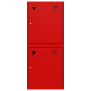 ШП-К-О-320 НЗК «ПРЕМИУМ» с комплектом правый шкаф пожарный с почтовым замком (навесной, закрытый, красный)