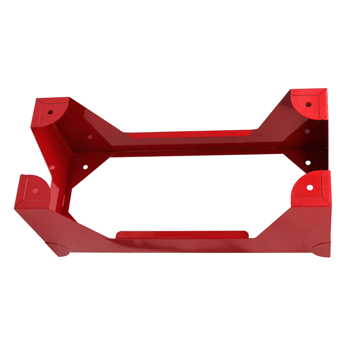 Подставка для пожарного шкафа ШПК 840х160х230мм красная